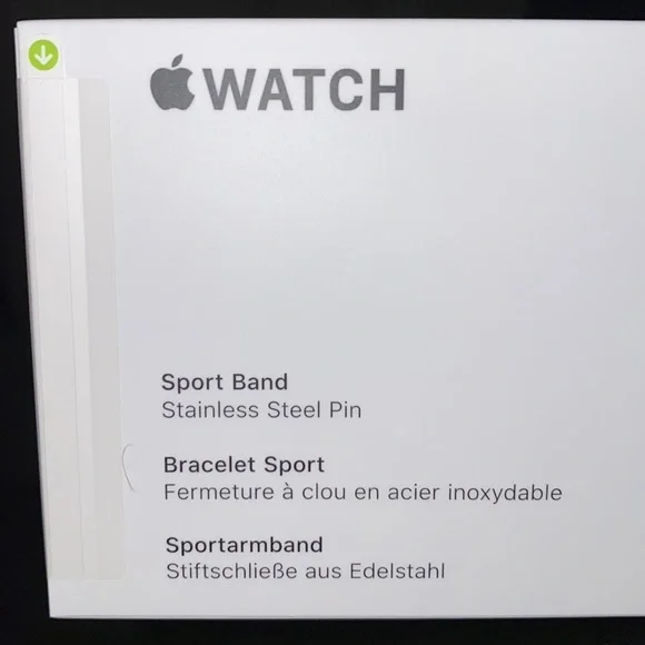 41MM authentic Apple Watch Sport Band - Starlight